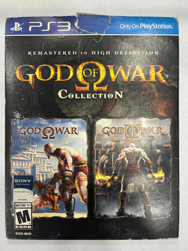 God Of War Collection Ps3 Sobre Orangegame Castelar