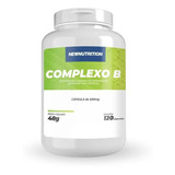 Complexo B (120 Cápsulas) - New Nutrition Sabor Sem Sabor