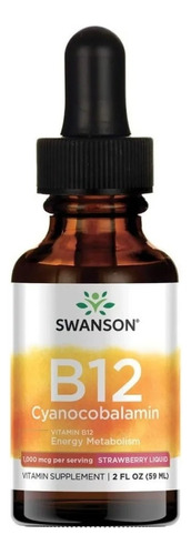 Swanson - B-12 Gotas Sublingual 1,000mcg 59 Ml