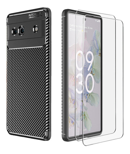 Rudo Uso Case Funda Para Google Pixel Carcasa + 2 Micas