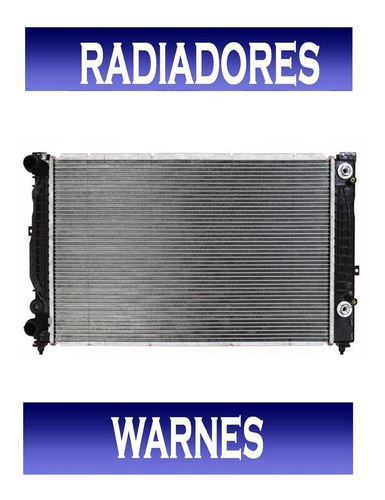 Radiador Audi A6 1.8 1.9 1996 1997 1998 1999 Caja Automatica Foto 2