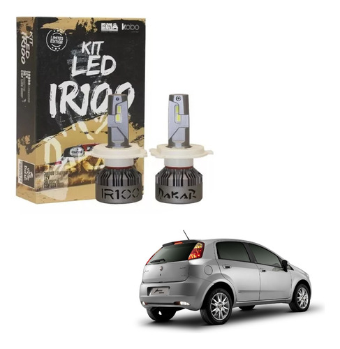 Kit Lamparas Fiat Punto - Cree Led Kobo Iron Dakar Csp