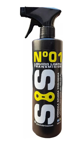 Desengrasante Y Limpia Transmisión Para Bicicleta Sis 500ml