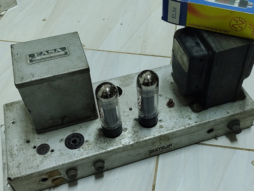 Kit Amplificador Válvulado 50w Oldstock