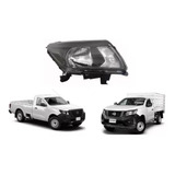 Faro Nissan Np300 21-23 F/negro S/reflejante Copiloto