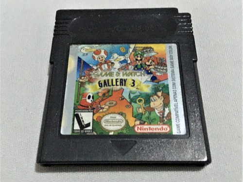 Game & Watch Gallery 3 Game Boy Game Boy Advance Gba Sp