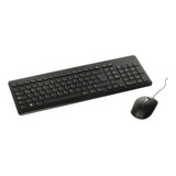 Hp, Kit Teclado Y Mouse Para Pc, Modelo: Combo Wired 150,