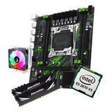 Kit Gamer Placa Mãe Machinist X99m Pr9 Xeon E5 2670 V3 64gb 