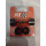 Eje Con Corona Y Cubiertas Para Slot Scalextric Scx 