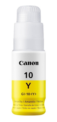 Botella De Tinta Canon Gi-10 Yellow