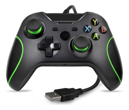 Controle Xbox One Joystick Manete Com Fio Pc Gamer Usb 2.0