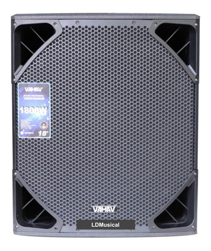 Subwoofer Vamav 18 Amplificado 900w Rms Vrx618 Con Envio 