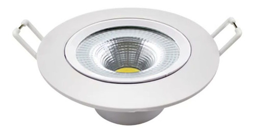 Spot Led Embutir 12w Redondo 3000k Amarela - Avant