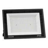 Refletor Led 500w Prova D´água Holofote Branco Frio