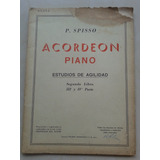 Acordeon Piano P Spisso Estudios De Agilidad 2do. Libro