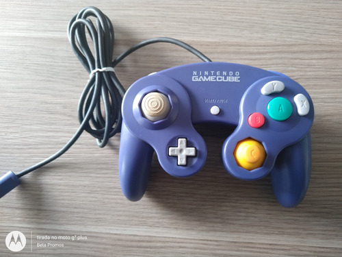 Controle Índigo Original Gamecube 