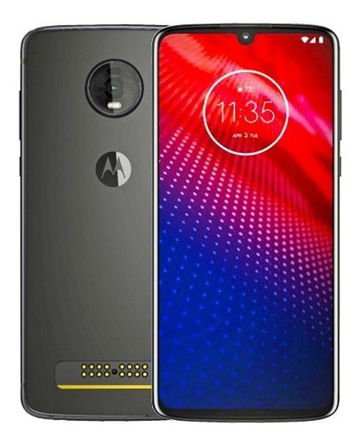  Moto Z4 128gb Gris Flash De Exhibición Liberados A Msi