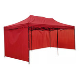 Toldo Carpa Plegable 6x3 Metros Retractil C/paredes Cortinas