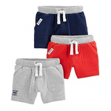 Ropa Para Bebé Paquete De 3 Shorts Para Niño Talla 5t