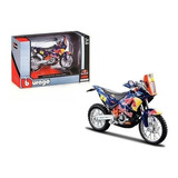 Ktm 450 Rally Dakar Burago 1/18 Red Bull Ktm Factory Racing 