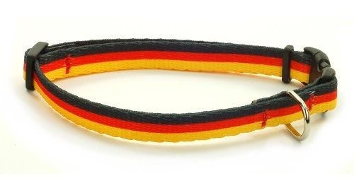 Collar Patriapet Alemania Alemán Gato Bandera.