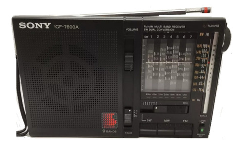 Radio Multibanda  Sony  Icf-7600a Original Japones Usado