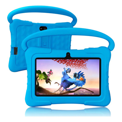 Tablet Pritom Tableta Para Niño 7 Pulgadas 4+32gb Android 13 Color Azul