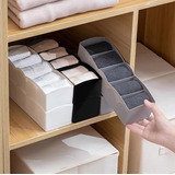 Organizador De Cajón Para Ropa Interior 8 Colores Oferta X6!