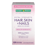 Hair Skin Nails  Natures Bounty 120pc 