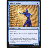 Carta Magic Wall Of Runes X 4 Unidades Playset Mtg