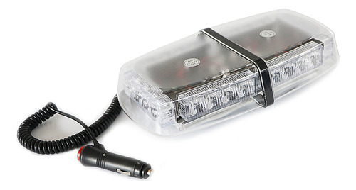 Mini Barral Led 30 Cm Mod 816 -ambar-24w-12v-gruas-vial-seguridad 24 Optileds 360 Grados