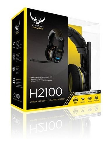 Headset Corsair H2100 Wireless (sem Fio)