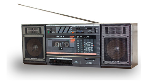 Rádio Gravador Boombox Sony Cfs -3000mkll