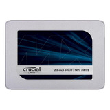 Disco Sólido Ssd Interno Crucial Ct250mx500ssd1 250gb Color Negro