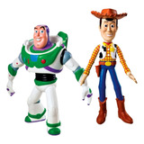 Kit Toy Story 2 Bonecos Disney Pixar Buzz Lightyear E Wood