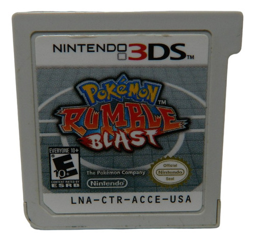 Pokemon Rumble Blast Original Nintendo 3ds ** Loja Fisica Rj