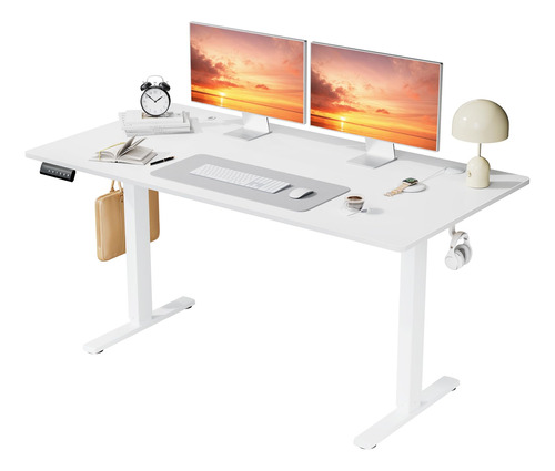 Sweetcrispy Standing Desk With Whole-piece Board, Adjustabl.
