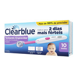 Clearblue Teste De Ovulação Digital 10 Tiras Famivita
