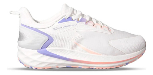 Zapatillas 361 Cushioning Running Mujer Training Blanco 