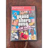 Grand Theft Auto: Vice City Ps2 Cd Original Da Época