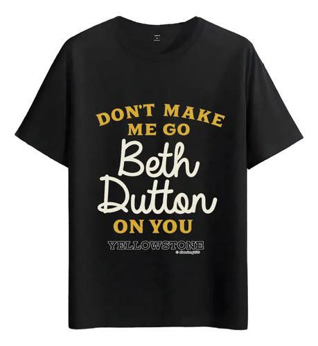 Tshirt Muscle Freaks Yellowstone Beth Dutton Estilo Camiseta