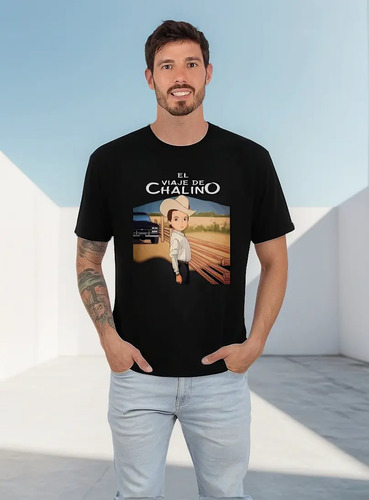 Playera El Viaje De Chalino