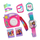 Paquete De Reloj Con Cámara Barbie, Juego De Rol Para Niños