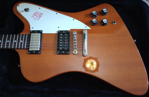 Guitarra EpiPhone Firebird Korina Le Com Case E Upgrades 