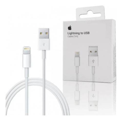 Cabo Para iPhone Usb Lightning 1 Metro Original Apple