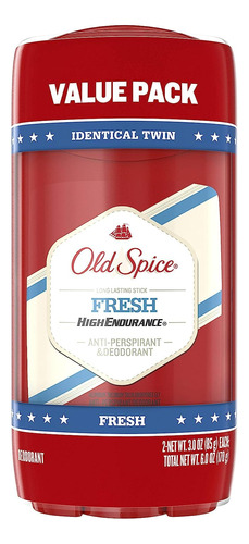 Old Spice Desodorante De Alta Resistencia, Fresco, Paquete .