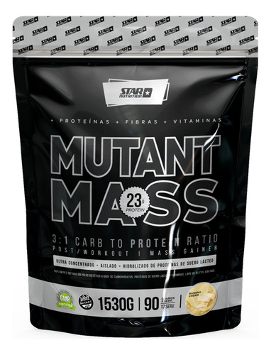Mutant Mass Star Nutrition 1.53kg Ganador De Masa - Banana