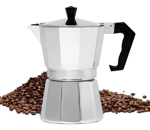  Cafeteira Italiana Inox 150ml 3 Xícaras Café Expresso