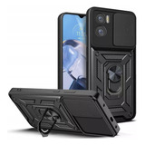 Funda Armor Alto Impacto Ring Para Motorola Moto E22/i