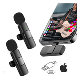 Microfone Lapela Duplo Wireless  K9 Lightning  iPhone / iPad